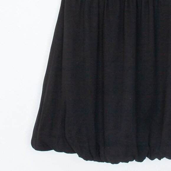 White House Black Market 100% Silk Strapless Bubble Dress Size 2 - Picture 3 of 8